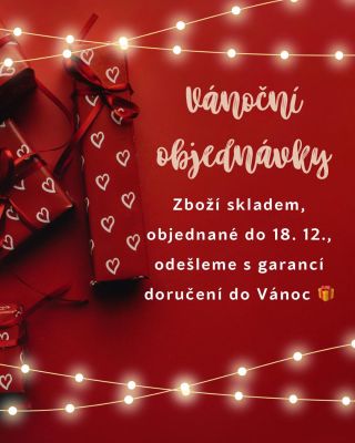 Moji milí, pokud ještě váháte s vašimi objednávkami, tak tady jedno malé oznámení ke všem objednávkám📝🎄🎁 🛍️ Zboží skladem,...